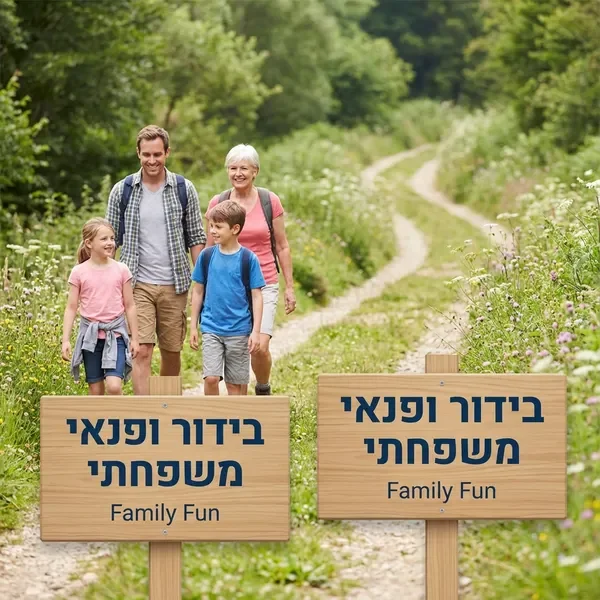 טיולים ופעילויות טבע למשפחות