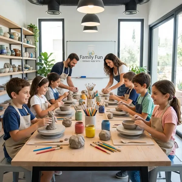 סדנת קרמיקה לילדים - things to do with kids near me