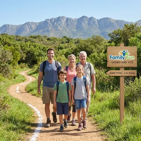 טיול משפחתי בטבע - family fun places near me